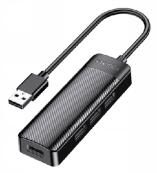 KAKUSIGA KSC-1409-G 4-in-1 converter (USB2.0*4) (L=0.2M)