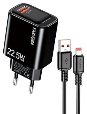 KAKUSIGA KSC-1662 22.5W Private Model Charger Kit (EU) Lightning