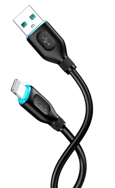 KAKUSIGA KSC-1770 fast charging silicone cable (Lightning)