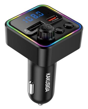 KAKUSIGA KSC-1982 55W car BT FM transmitter