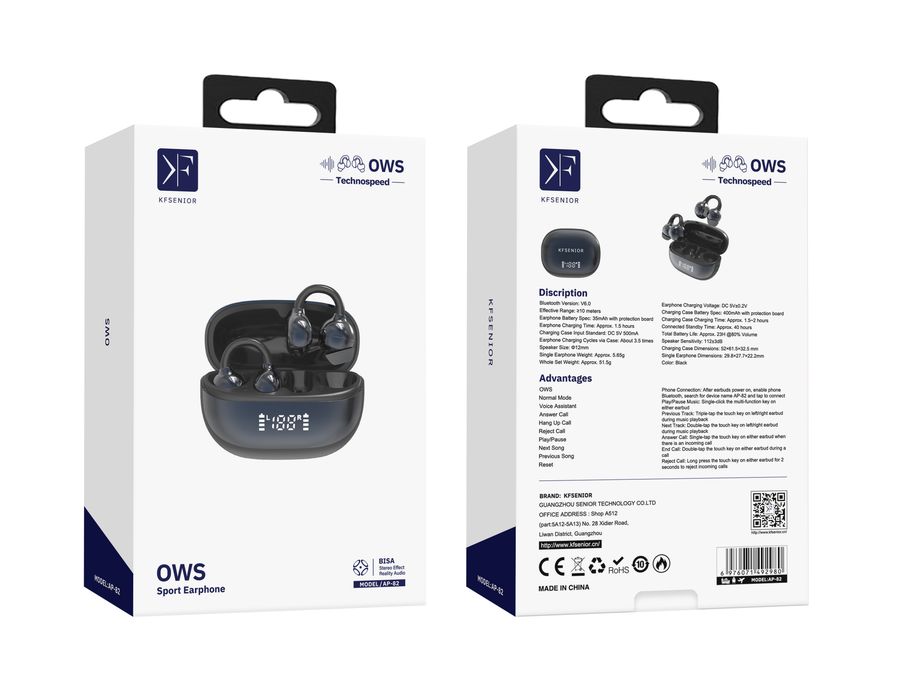 KF SENIOR AP-82 Air buds