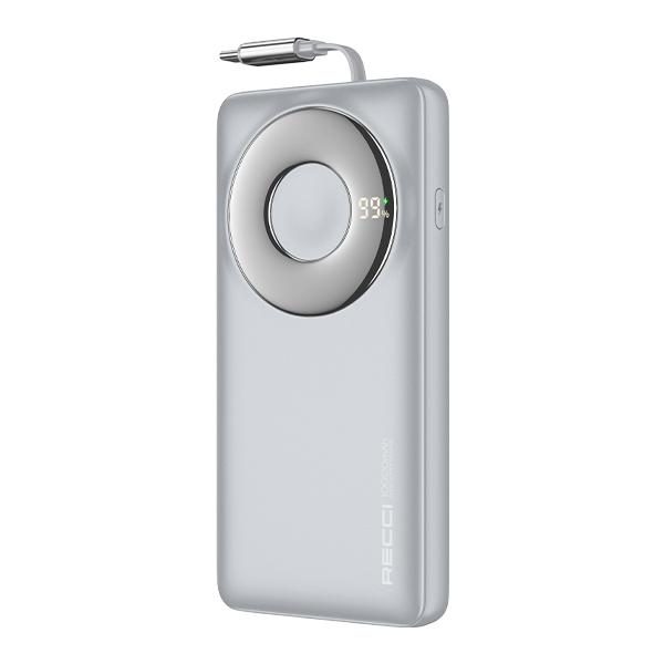 RECCI RPB-P58 22.5W Retractable Cable Power BANK 22.5W+PD 20W
