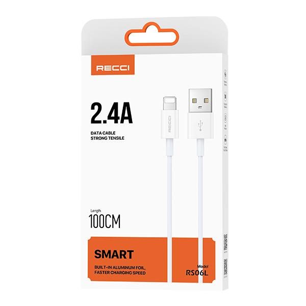 RECCI RS06L Smart Data Cable (2.4A 1M)