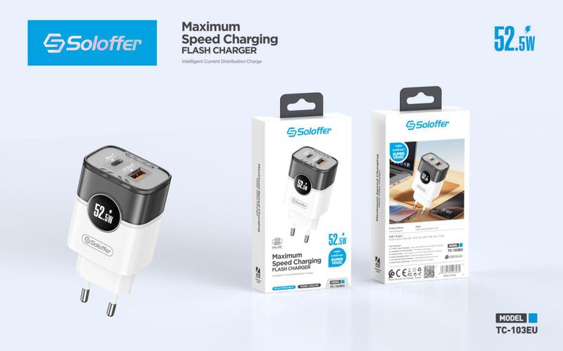 SOLOFFER TC-103 TPC Wall charger