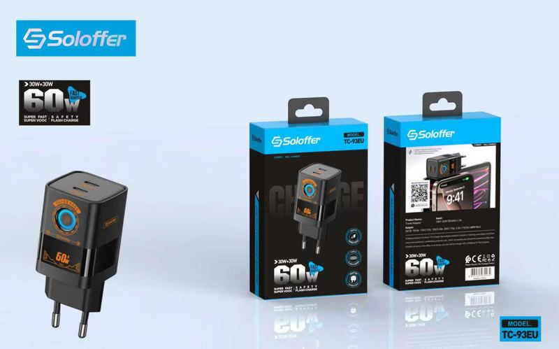 SOLOFFER TC-93 C-C Wall charger