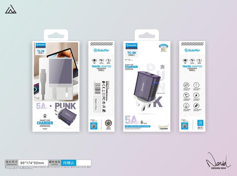 SOLOFFER TC58 TPC Wall charger