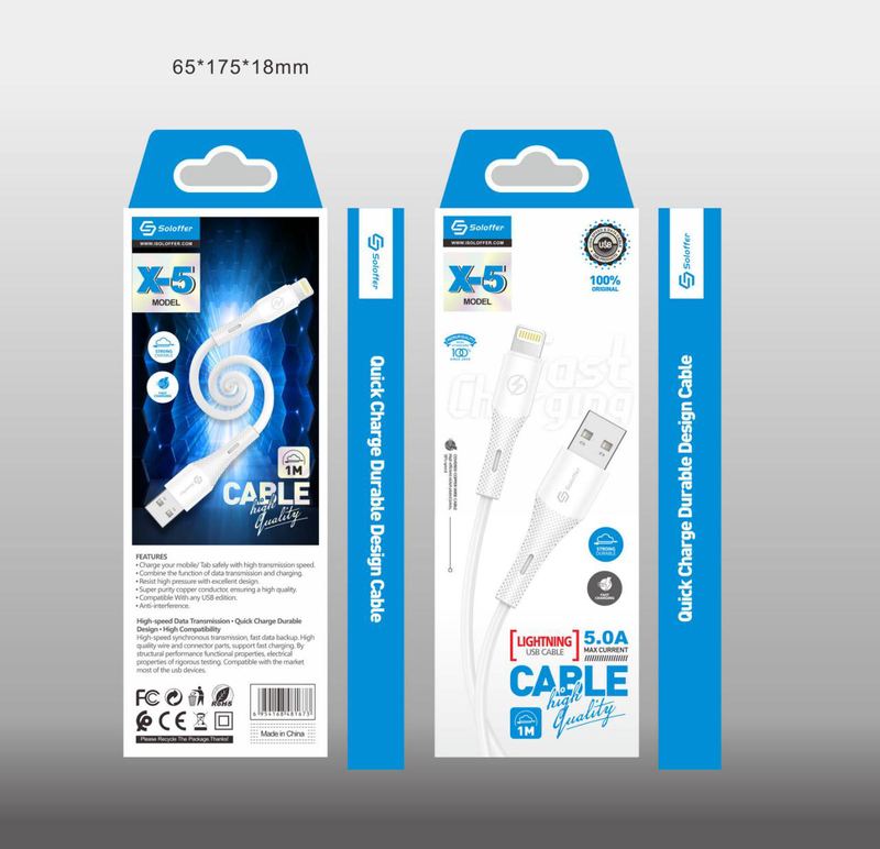 SOLOFFER X-5 TC USB data cable