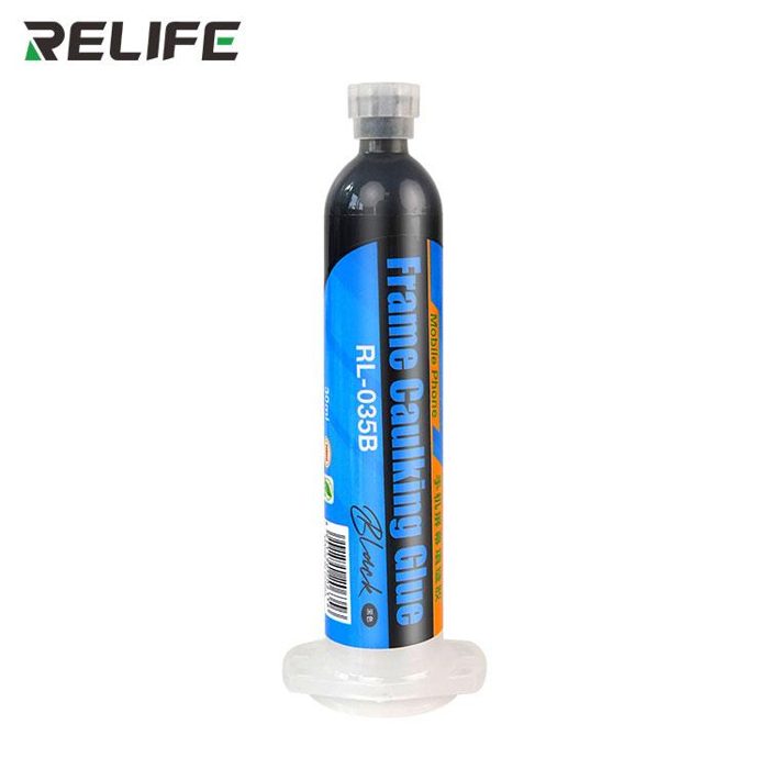 RELIFE RL-035B Mobile phone frame caulking glue/black/30ml