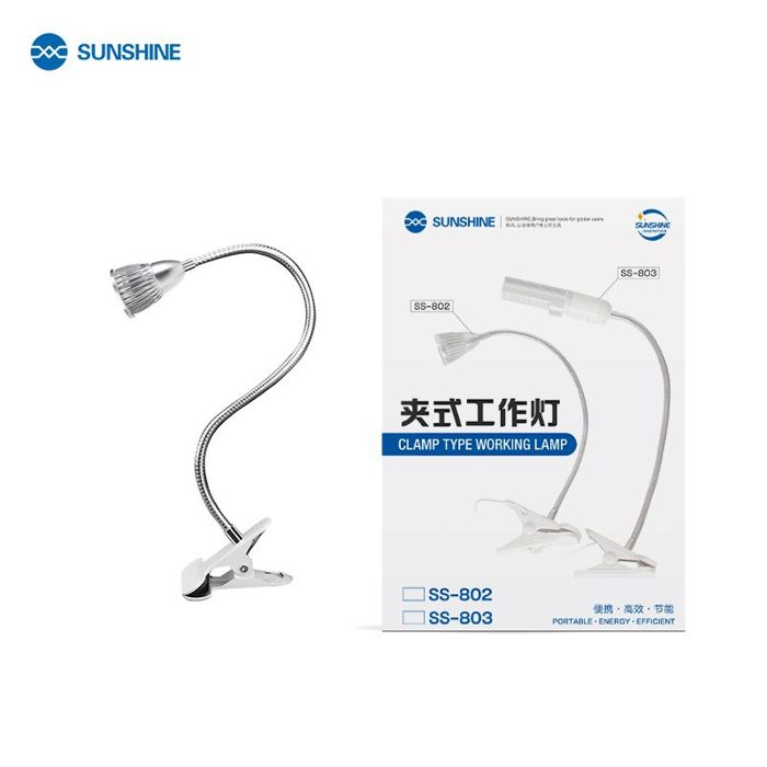 SUNSHINE SS-802 Lamp with Clip/110V-240V