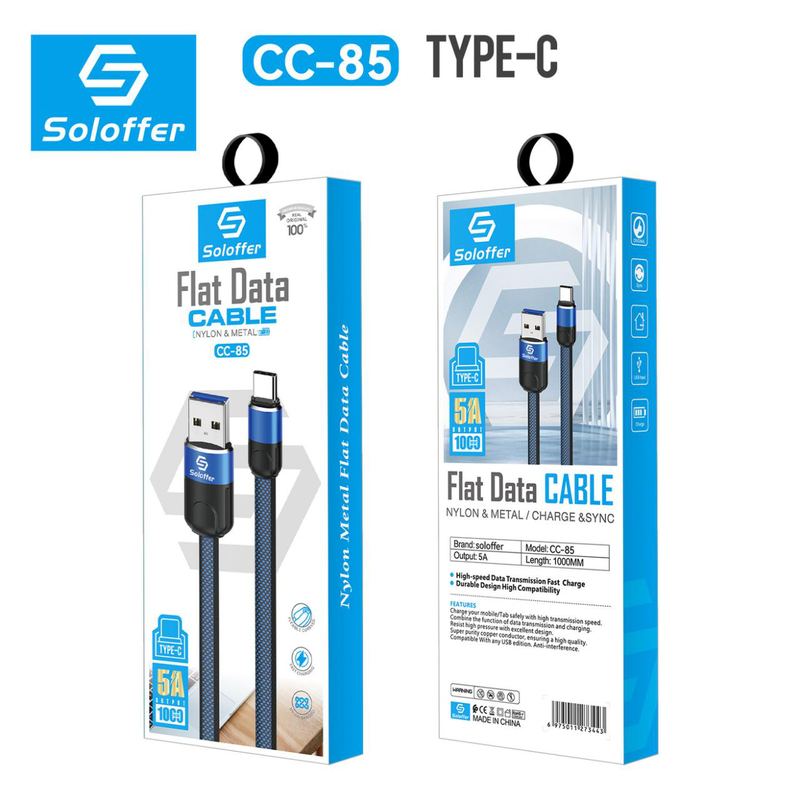 SOLOFFER CC85 IPH USB data cable